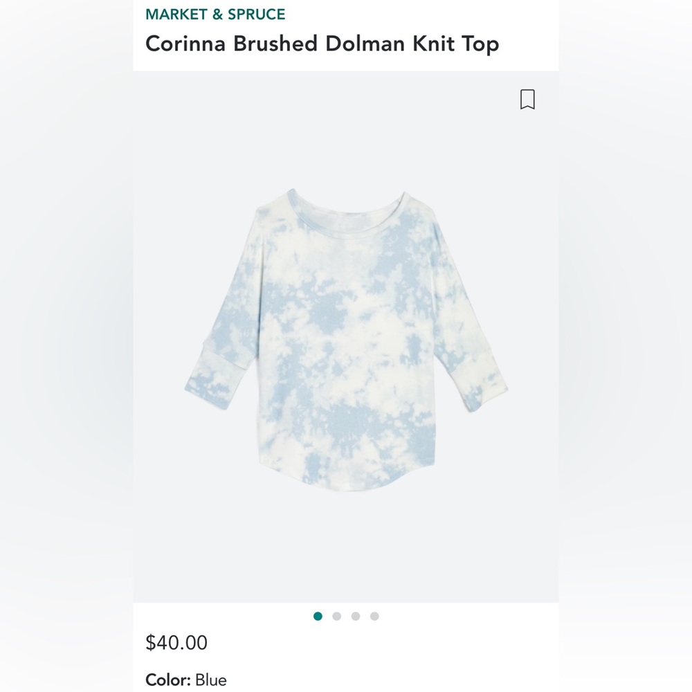 Tie dye crewneck
